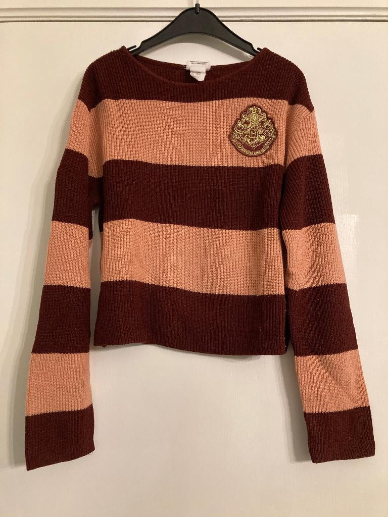 Roze-bordeaux trui - Harry Potter H&M - maat 146/152, Enfants & Bébés, Vêtements enfant | Taille 146, Enlèvement ou Envoi, Pull ou Veste