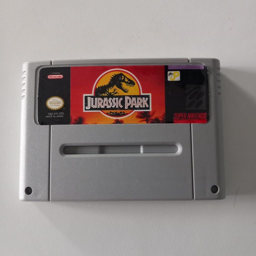 Jurassic Park Nintendo snes Usa, Ophalen of Verzenden, Zo goed als nieuw