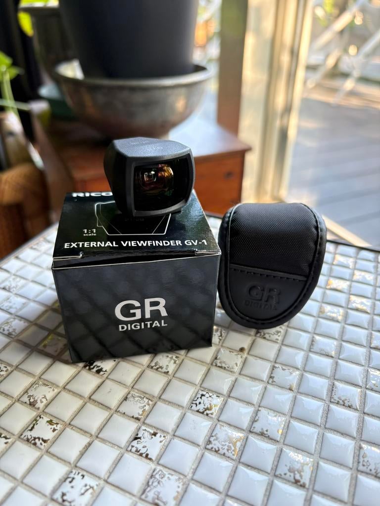 Ricoh GV-1 External Viewfinder voor Ricoh GR3, Enlèvement, Comme neuf
