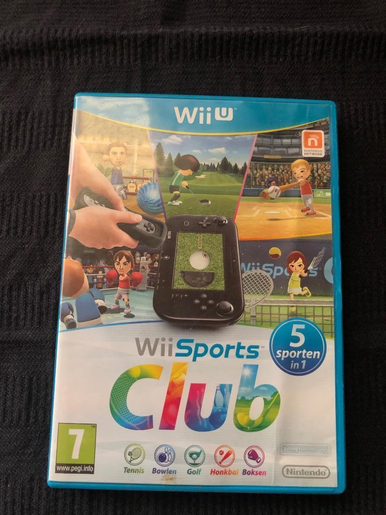 Nintendo Wii U WiiSports Club, Consoles de jeu & Jeux vidéo, Enlèvement ou Envoi, 1 joueur, À partir de 7 ans, Comme neuf