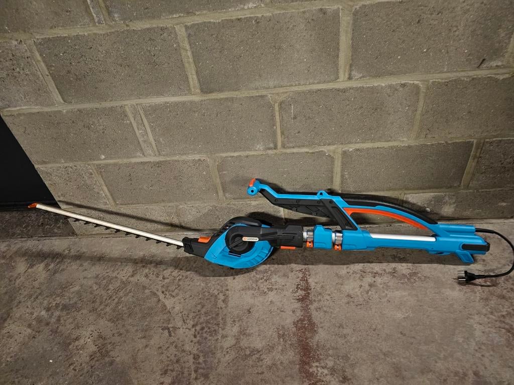 Taille-haie telescopique électrique GARDENA HighCut 48, Tuin en Terras, Heggenscharen, Zo goed als nieuw, Elektrisch, Ophalen