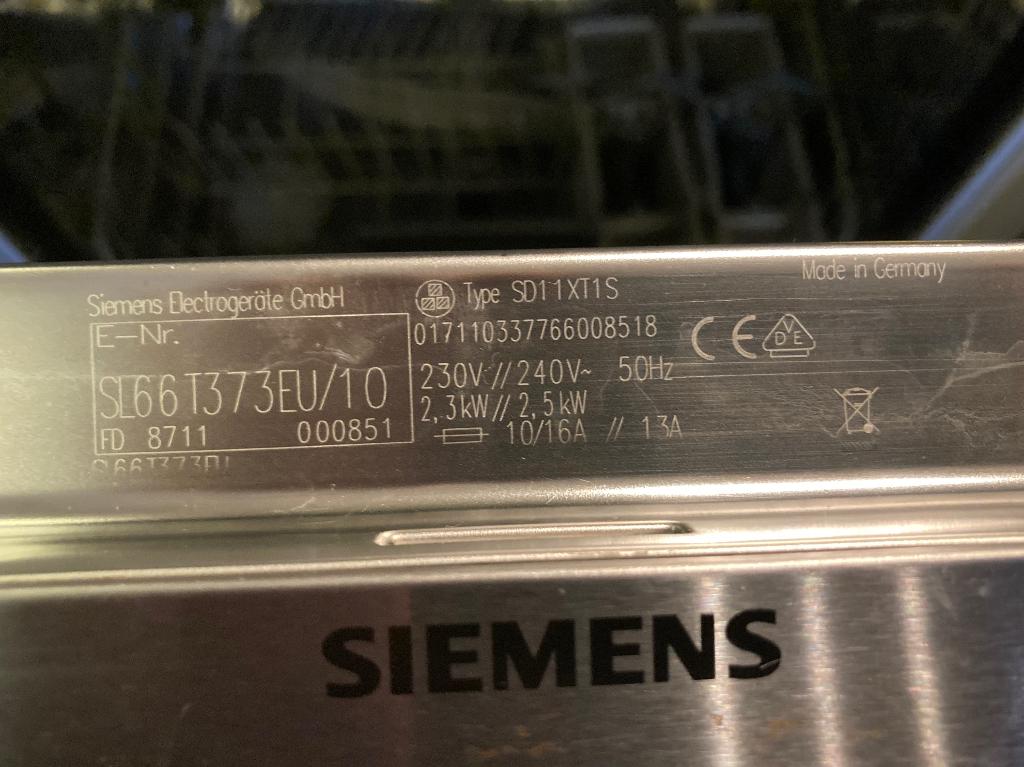 Lave vaisselle Siemens bien lire!!, Electroménager, Enlèvement, Encastré