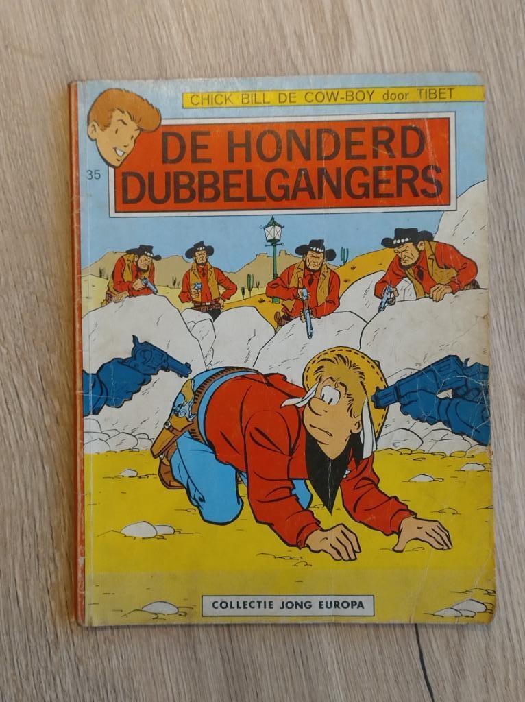 Chick Bill de cowboy - De 100 dubbelgangers - Tibet, Ophalen of Verzenden, Gelezen