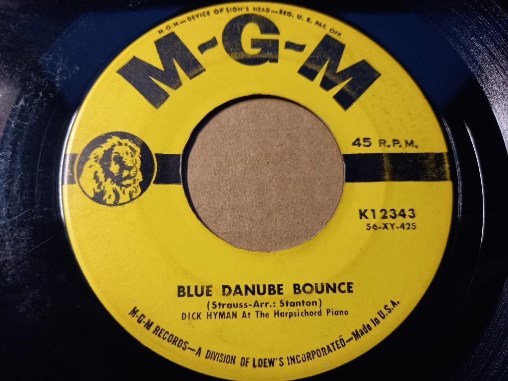 Dick Hyman – Blue Danube Bounce / Yancey Special '7, Gebruikt, 7 inch, Single, Ophalen of Verzenden