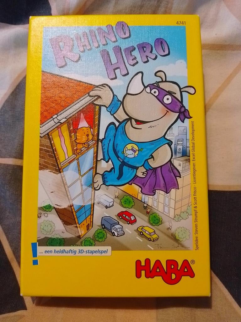Haba spel rhino hero, Verzamelen, Ophalen