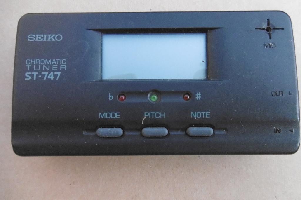 Seiko chromatic tuner, Musique & Instruments, Enlèvement, Comme neuf, Violon ou Alto