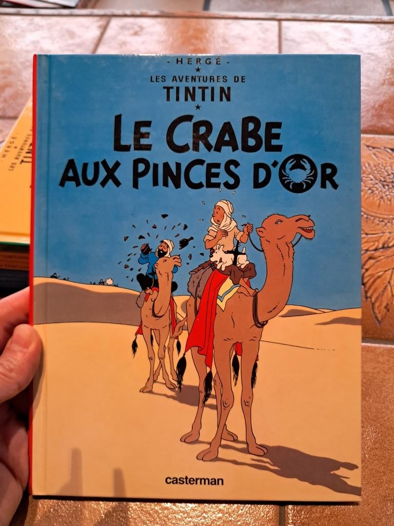 Le crabe auxpincesd'or - Tintin - Hergé, Ophalen of Verzenden
