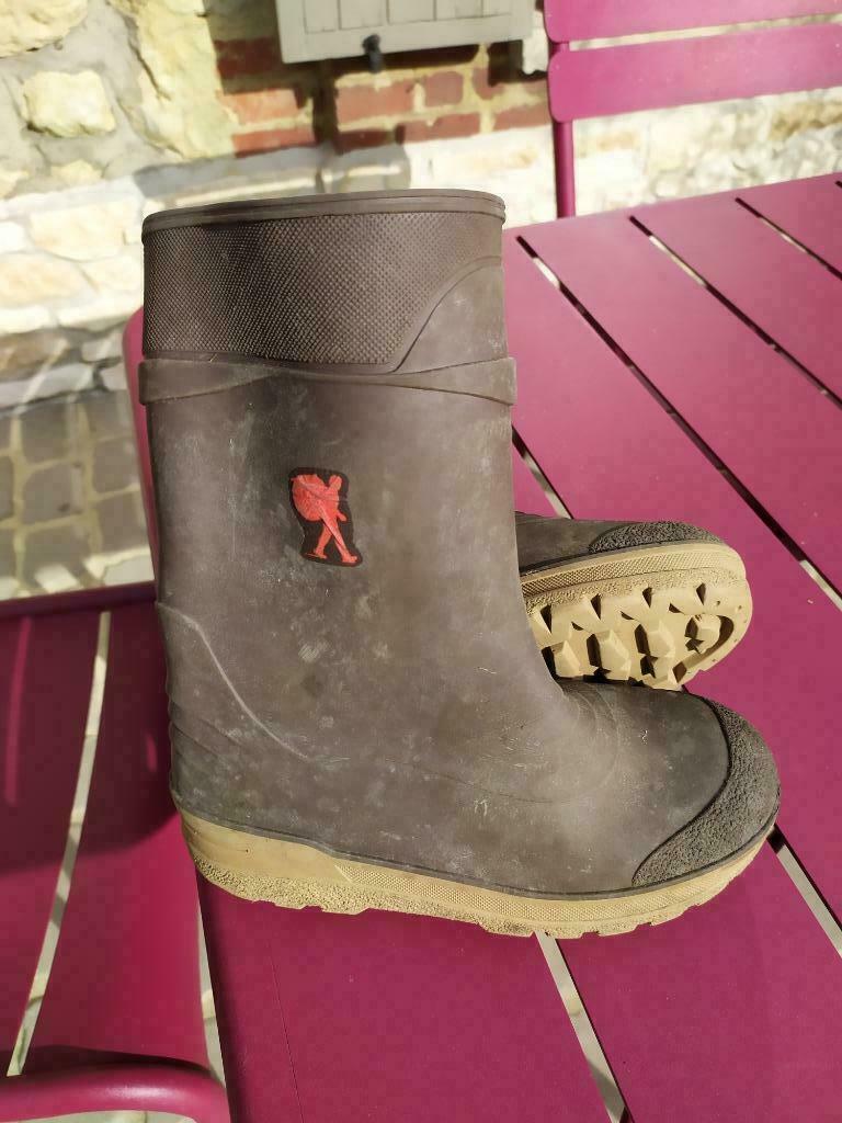 Bottes en caoutchouc Le Routard avec fourrure amovible P. 32, Gebruikt, Jongen of Meisje, Ophalen of Verzenden, Laarzen