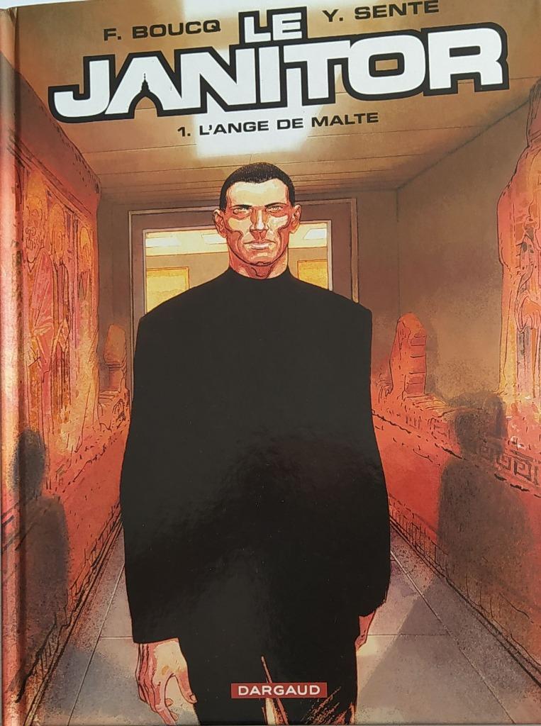 Le Janitor – t 1 : L’ange de Malte, Enlèvement ou Envoi, Une BD, Comme neuf, Boucq, Sente