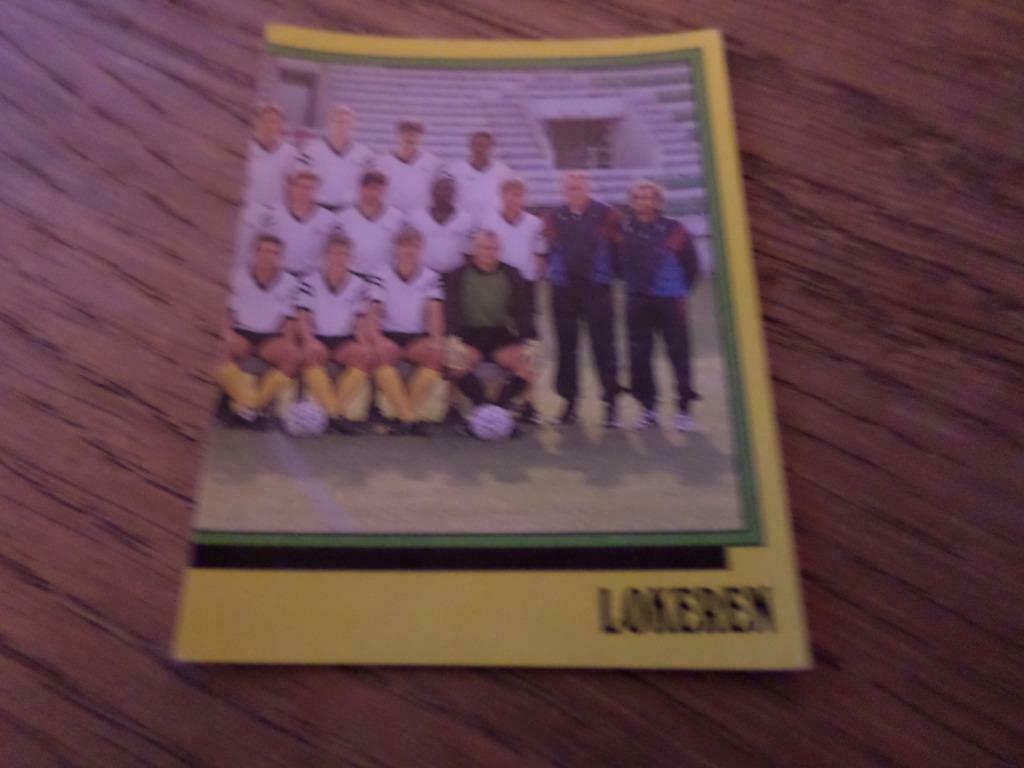 Team LOKEREN Panini Voetbal België 91 nº226., Verzamelen, Ophalen of Verzenden, Nieuw, Sport