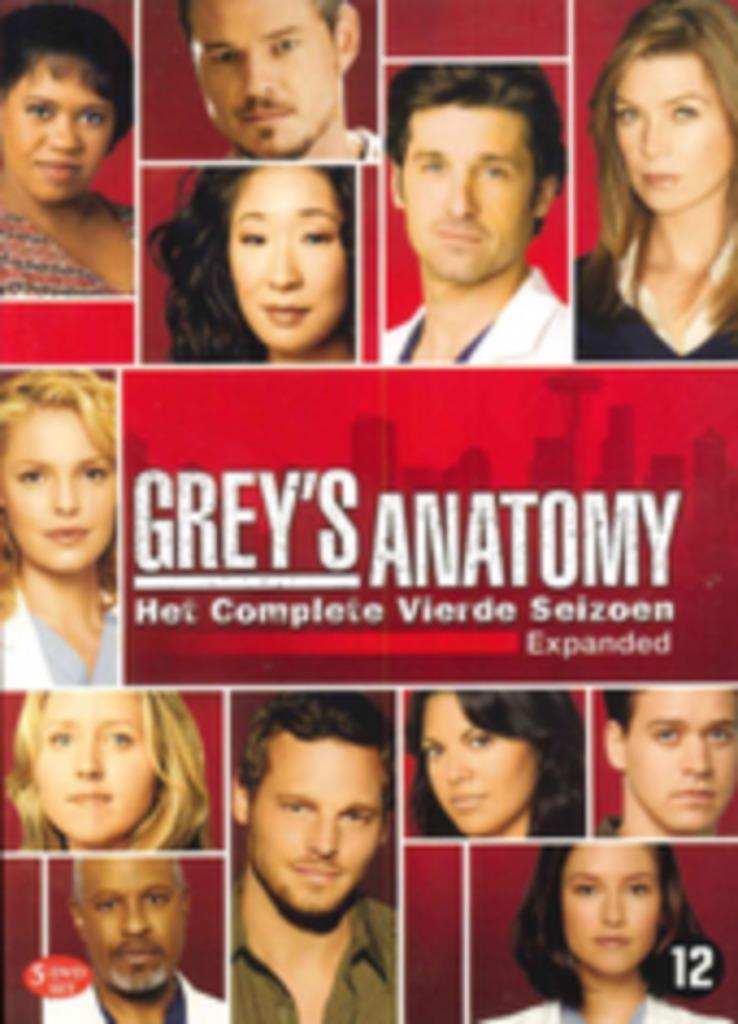 Grey's Anatomy - Het complete vierde seizoen, Cd's en Dvd's, Ophalen, Gebruikt, Boxset, Komedie
