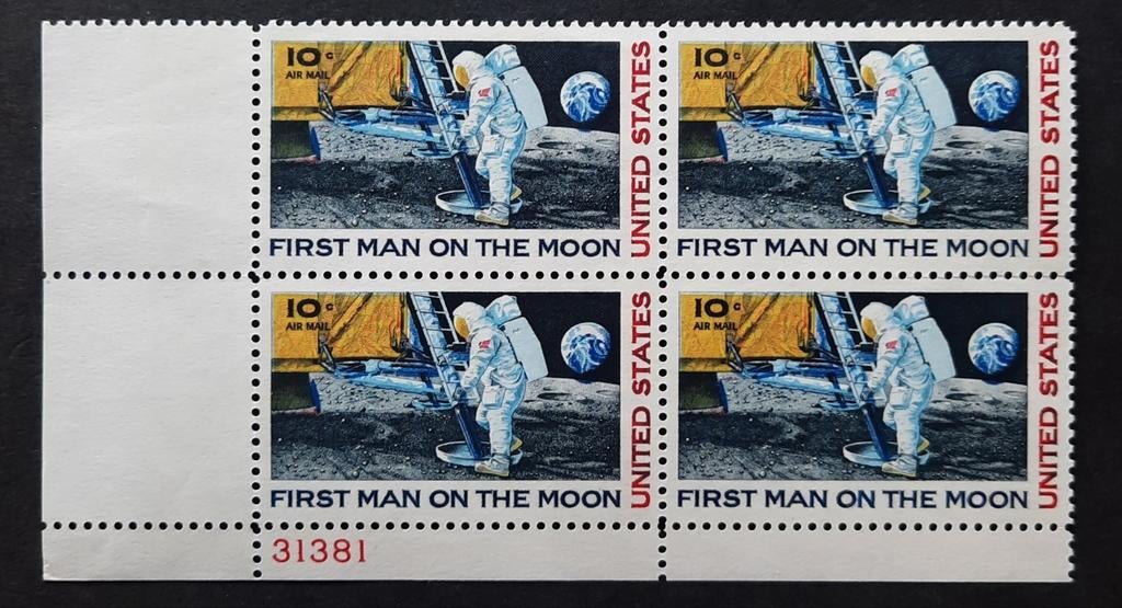 Verenigde Staten: Michel 990 ** First man on the moon 1969., Postzegels en Munten, Ophalen of Verzenden, Postfris, Noord-Amerika