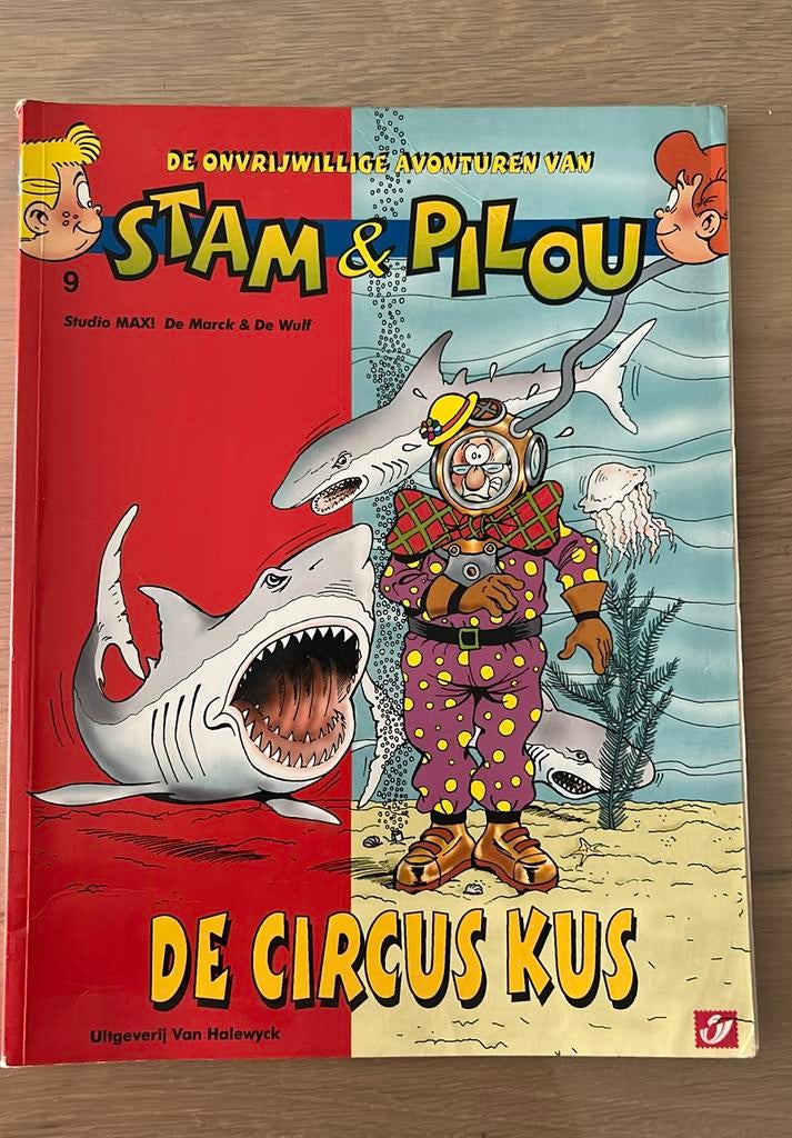 De circus kus, Une BD, Enlèvement ou Envoi, Utilisé, De Marck & De Wulf