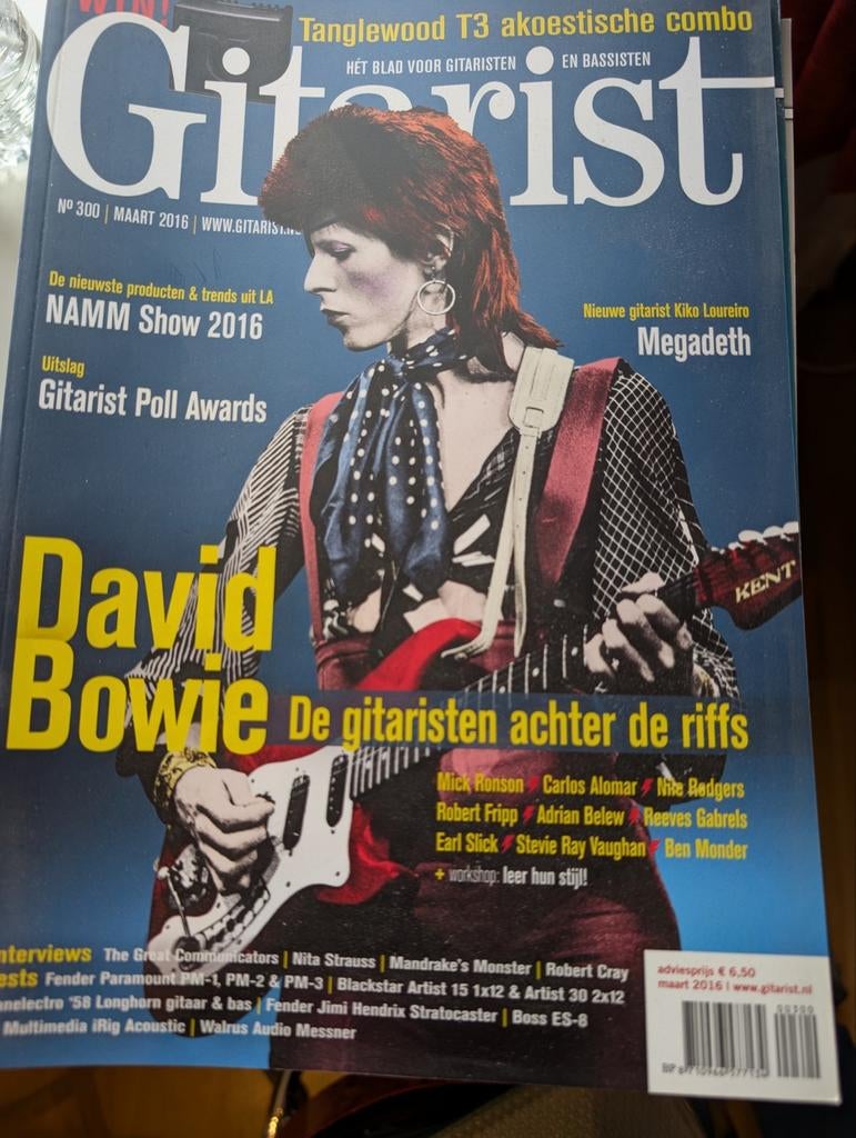 Magazines Gitarist, Ophalen of Verzenden