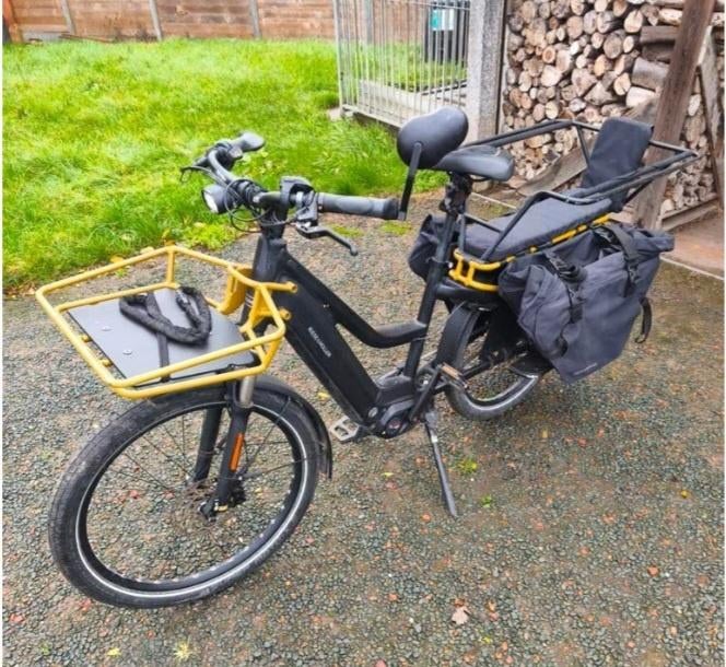 Vélo cargo speed bike Riese&Müller, Riese & Müller, 47 à 51 cm, 50 km par batterie ou plus, Enlèvement