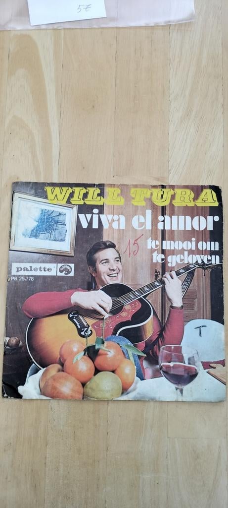 Single Will Tura, Cd's en Dvd's, Vinyl Singles, Ophalen of Verzenden, Single