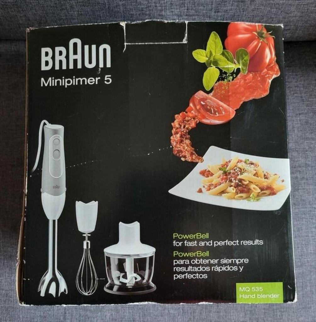 Braun : mixeur, hachoir et batteur, Maison & Meubles, Cuisine | Ustensiles de cuisine, Enlèvement ou Envoi