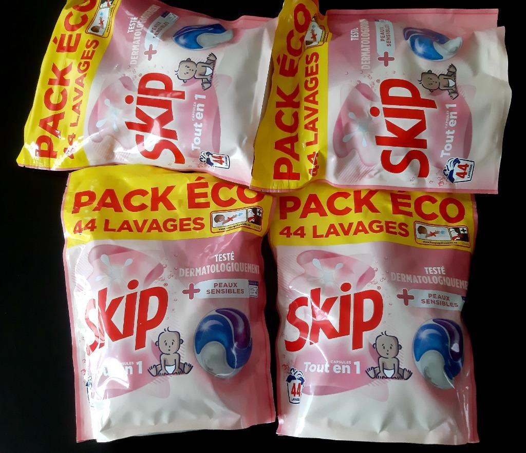 Skip pods wasmiddelen voor baby's en gevoelige huid 44 doses, Ophalen of Verzenden, Schoonmaakmiddel