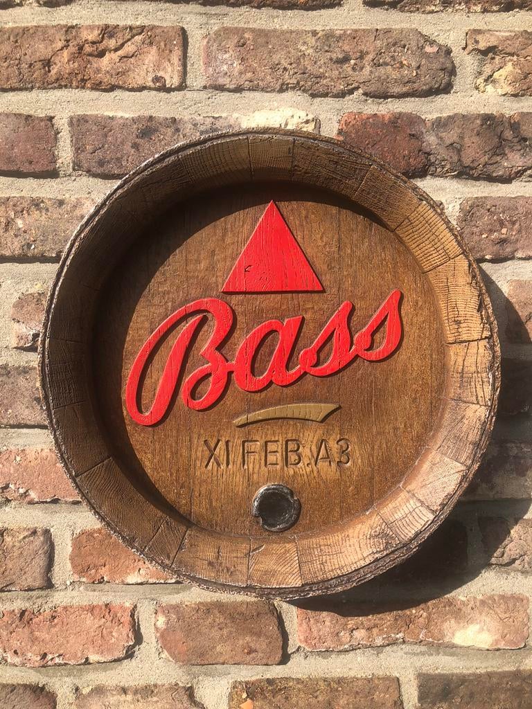 BASS ALE reclame, Verzamelen, Biermerken, Ophalen of Verzenden, Gebruikt, Reclamebord, Plaat of Schild, Overige merken