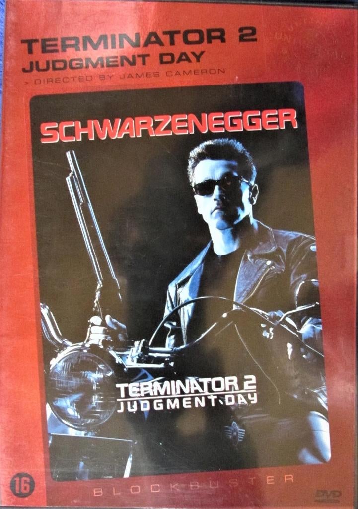 DVD ACTIE- TERMINATOR 2 (ARNOLD SCHWARTZENEGGER), Tous les âges, Enlèvement ou Envoi, Comme neuf, Thriller d'action