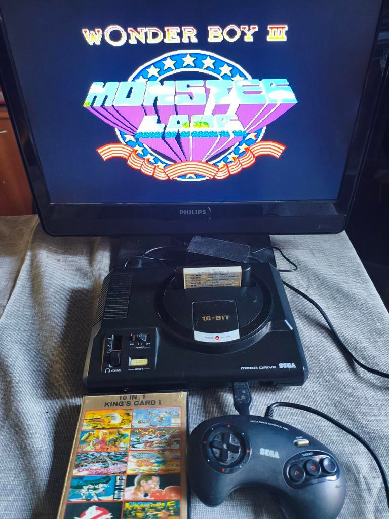 Sega Megadrive 1 RGB avec 1 cartouche, Consoles de jeu & Jeux vidéo, Consoles de jeu | Nintendo 64, Enlèvement ou Envoi, Utilisé