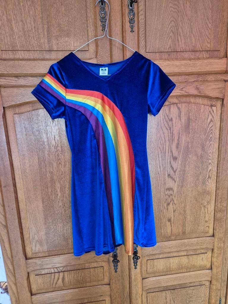 K3 kleedje maat 152 (9-11jaar), Kinderen en Baby's, Carnavalskleding en Verkleedspullen, Ophalen, Zo goed als nieuw, 146 t/m 152