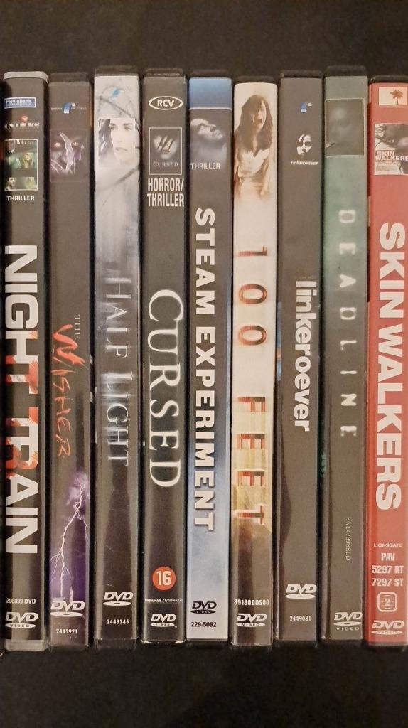 Lot DVD's: Horror (meerdere foto's, apart verkrijgbaar), Cd's en Dvd's, Dvd's | Horror, Zo goed als nieuw, Ophalen of Verzenden