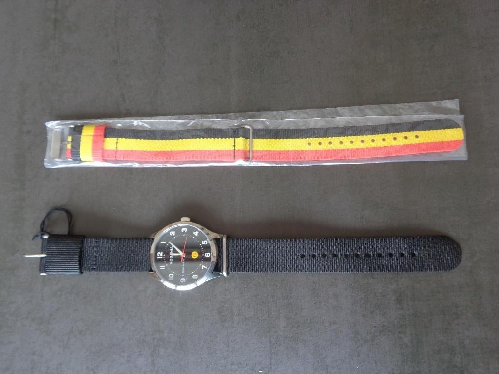 Rodania speciaal horloge van de Rode Duivels, Ophalen