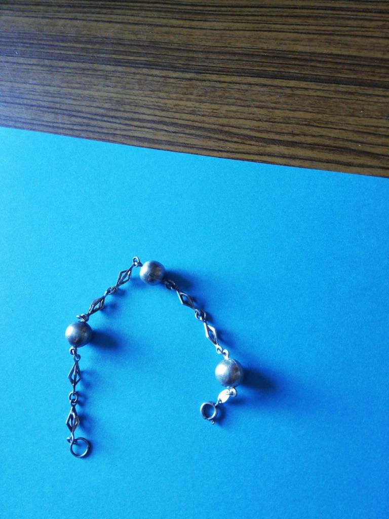 Bracelet en argent., Enlèvement ou Envoi, Comme neuf, Argent, Argent