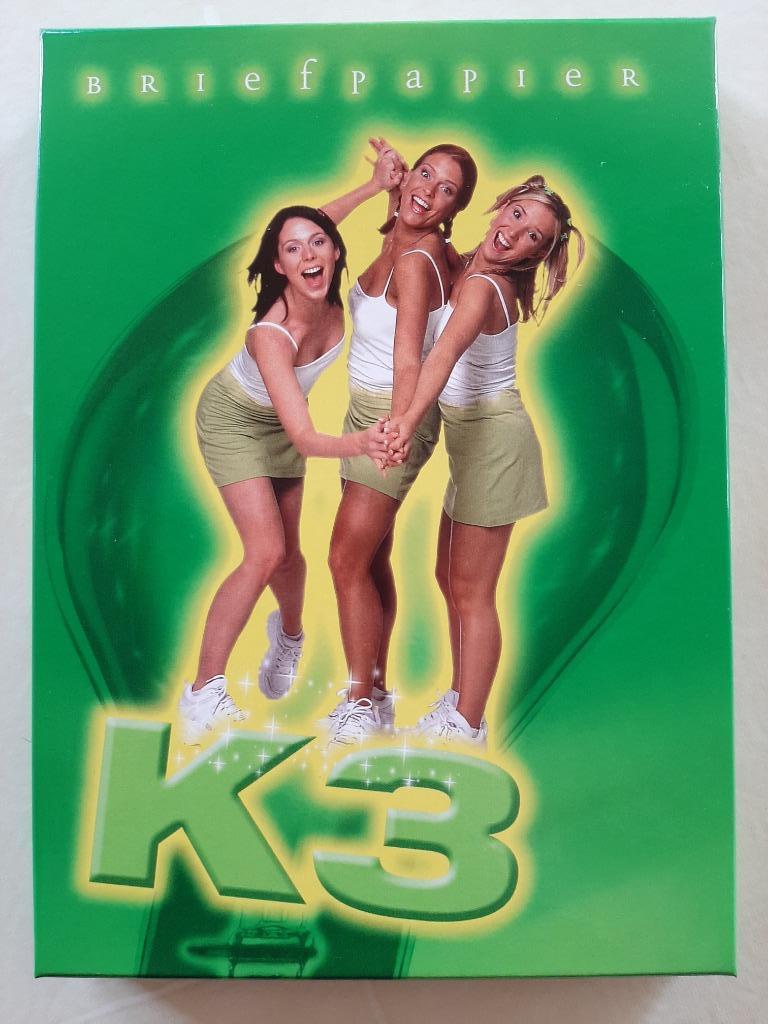 Briefpapier voor de fans van de oude K3tjes + 2 CD, Enlèvement, Neuf