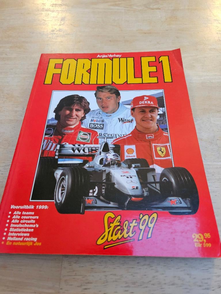 Boek Formule1 start '99, Ophalen of Verzenden, Zo goed als nieuw, Formule 1
