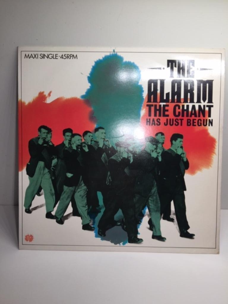 LP - The Alarm - The Chant Has Just Begun ( Maxi-Single Viny, Cd's en Dvd's, Ophalen of Verzenden, Zo goed als nieuw, 12 inch