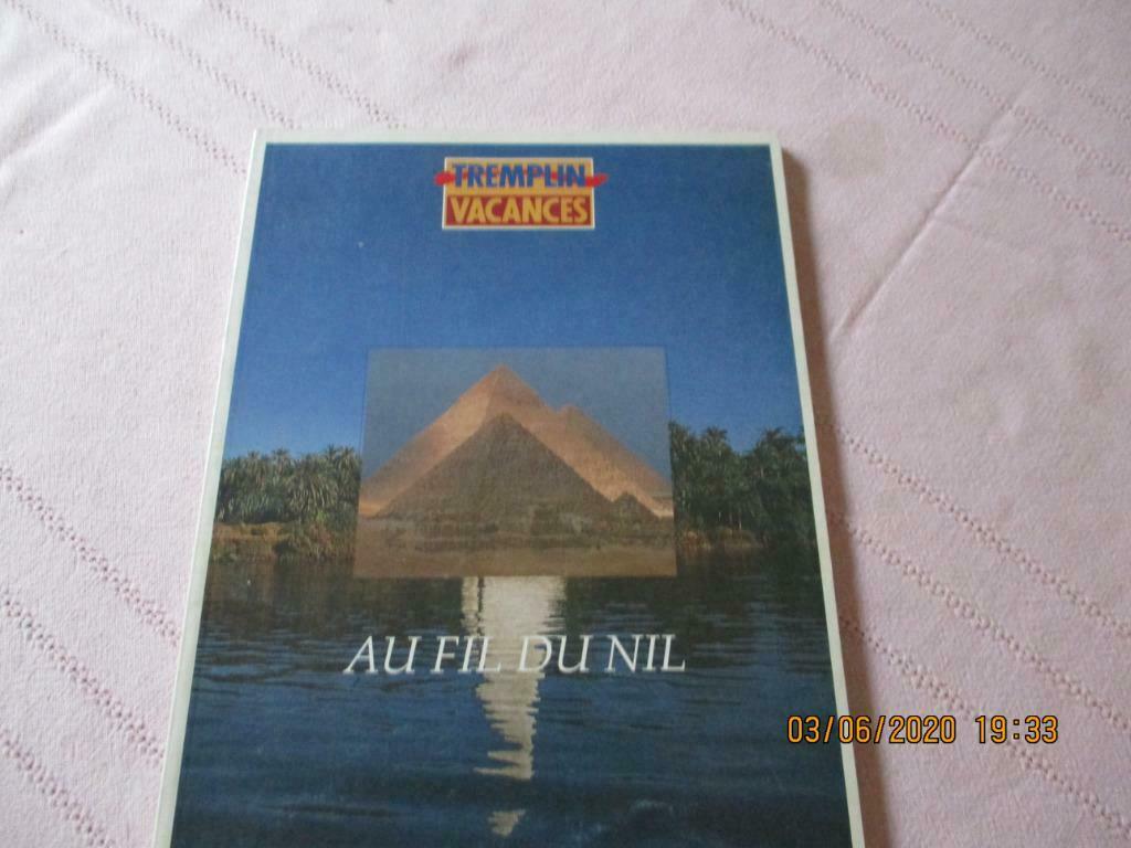 REVUE TREMPLIN VACANCES. AU FIL DU NIL., Enlèvement ou Envoi, Comme neuf, Autres types