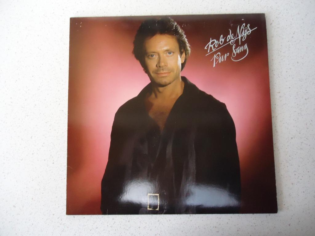 LP van "Rob De Nijs" Pur Sang anno 1985., Enlèvement ou Envoi, Comme neuf, 12 pouces, Chanson réaliste ou Smartlap