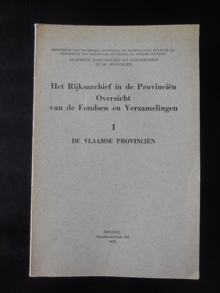 Rijksarchief - Fondsen en verzamelingen - 1975, Ophalen of Verzenden, Zo goed als nieuw