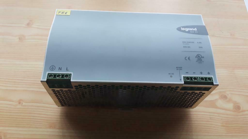 Legrand 466 25  POWER SUPPLY 24V DC / 20A, Hobby en Vrije tijd, Ophalen of Verzenden, Zo goed als nieuw
