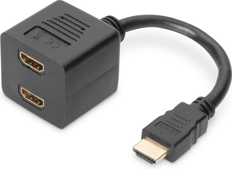 HDMI Y-splitter, Audio, Tv en Foto, Audiokabels en Televisiekabels, Ophalen of Verzenden, Nieuw, Minder dan 2 meter, HDMI-kabel