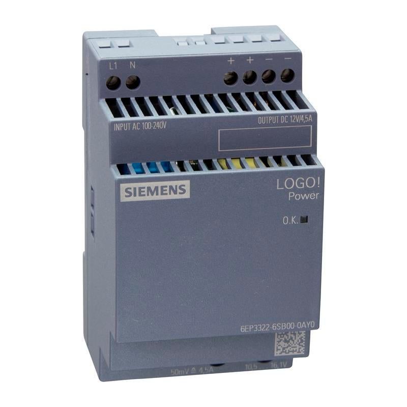Siemens Logo voeding 12V/4,5A, Ophalen of Verzenden, Nieuw