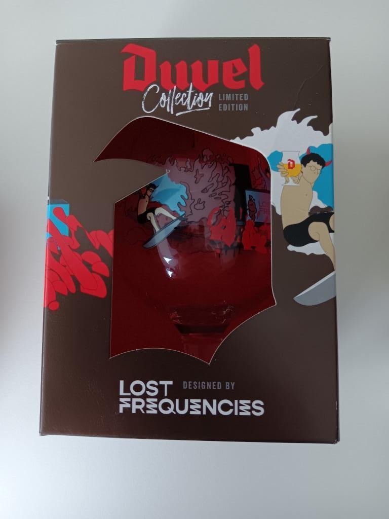 Duvel glas Lost Frequencies, Verzamelen, Ophalen of Verzenden, Gebruikt, Overige typen