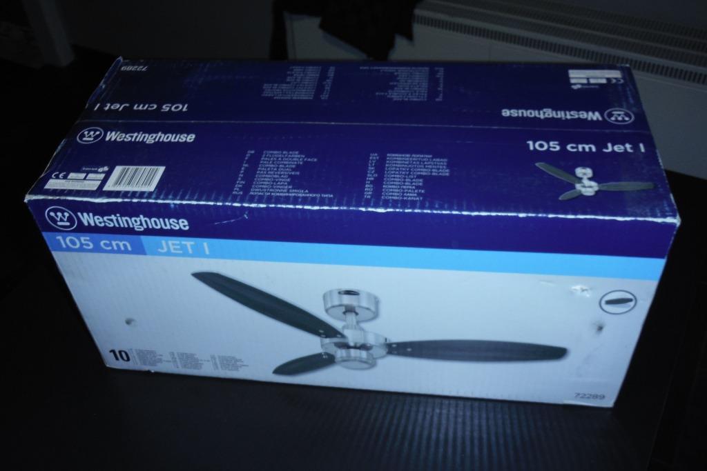 Westinghouse plafondventilator 105cm JET I, Electroménager, Enlèvement ou Envoi, Neuf, Ventilateur de plafond