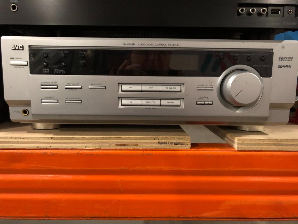 jvc receiver dolby RX-6012 R receiver, Audio, Tv en Foto, Versterkers en Ontvangers, Gebruikt, 5.1, JVC, Ophalen