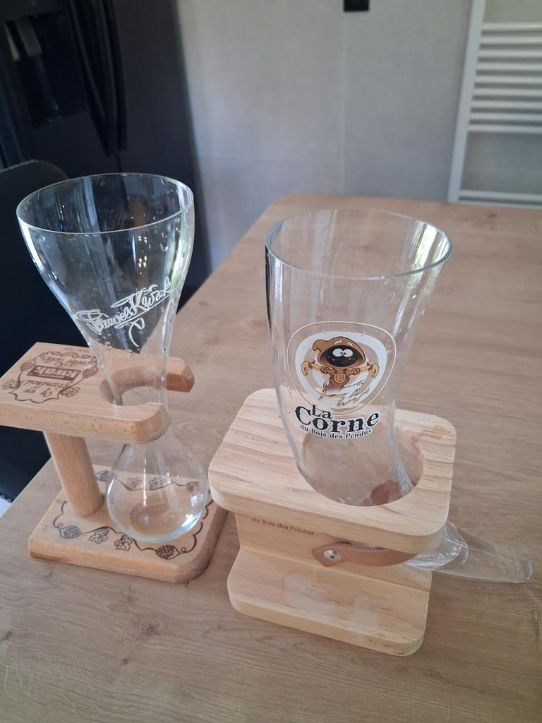 Verres Kwak et La Corne  en parfait état, Enlèvement ou Envoi, Neuf, Verre à bière