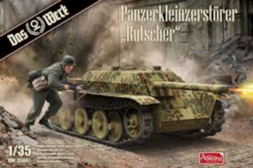 DAS WERK 35007 Panzerkleinzerstörer Rutscher échelle 1/35, Overige merken, Tank, 1:32 tot 1:50, Nieuw