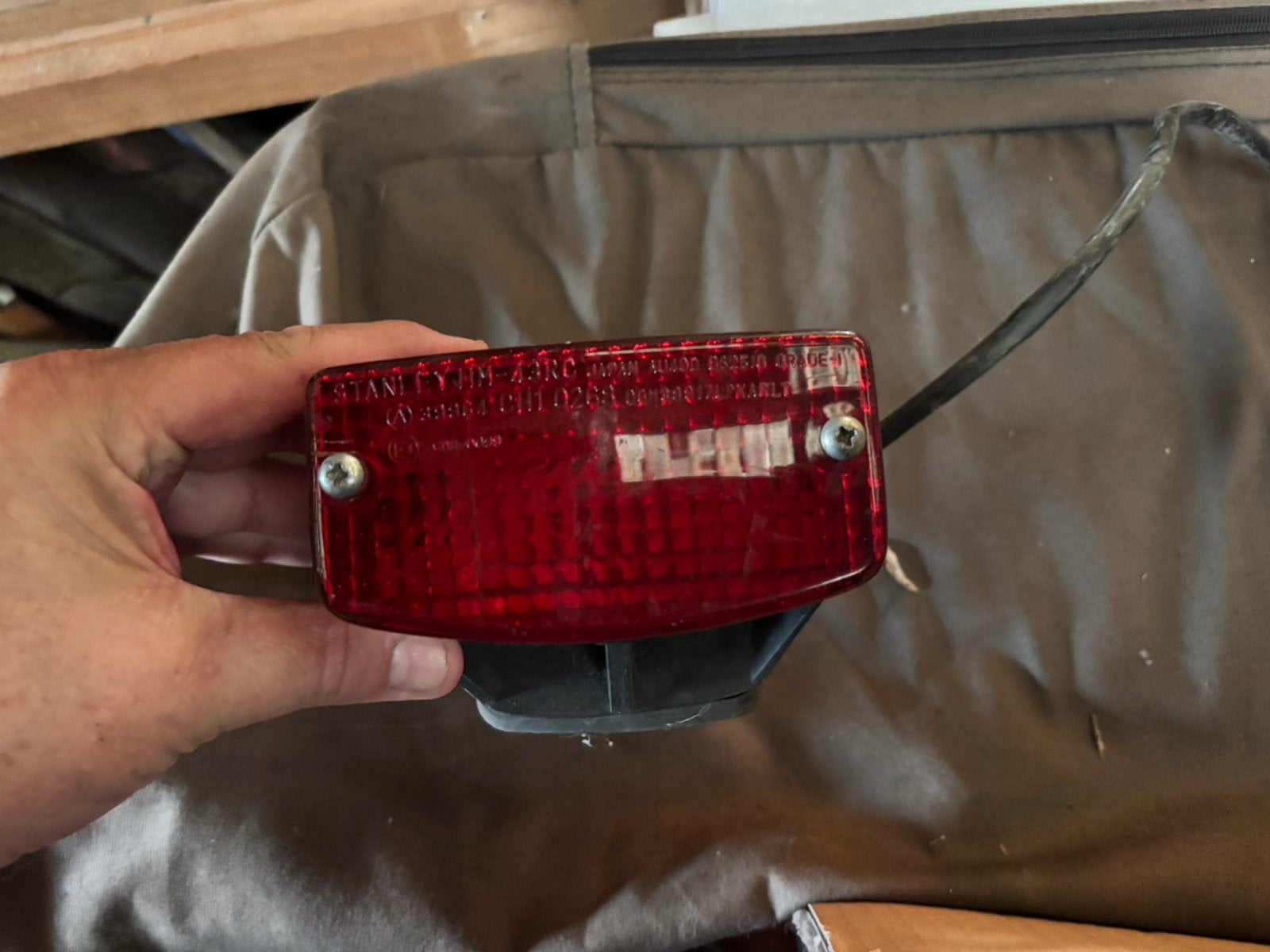 Achterlicht Honda XL350R, Motoren, Ophalen of Verzenden, Gebruikt
