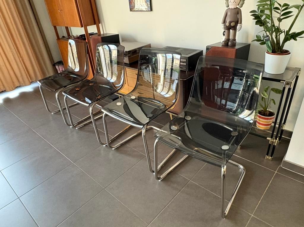 4x Ikea Tobias stoelen, Maison & Meubles, Enlèvement, Utilisé