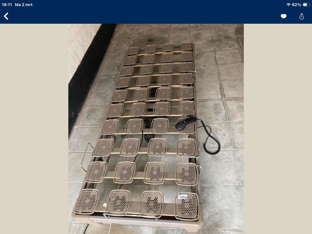 Tempur electrisch eenpersoonsbed, Huis en Inrichting, Slaapkamer | Bedden, Ophalen