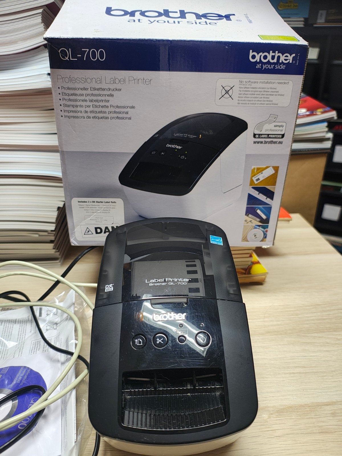 Brother QL-700 labelprinter - goede staat, Enlèvement ou Envoi, Utilisé, Brother