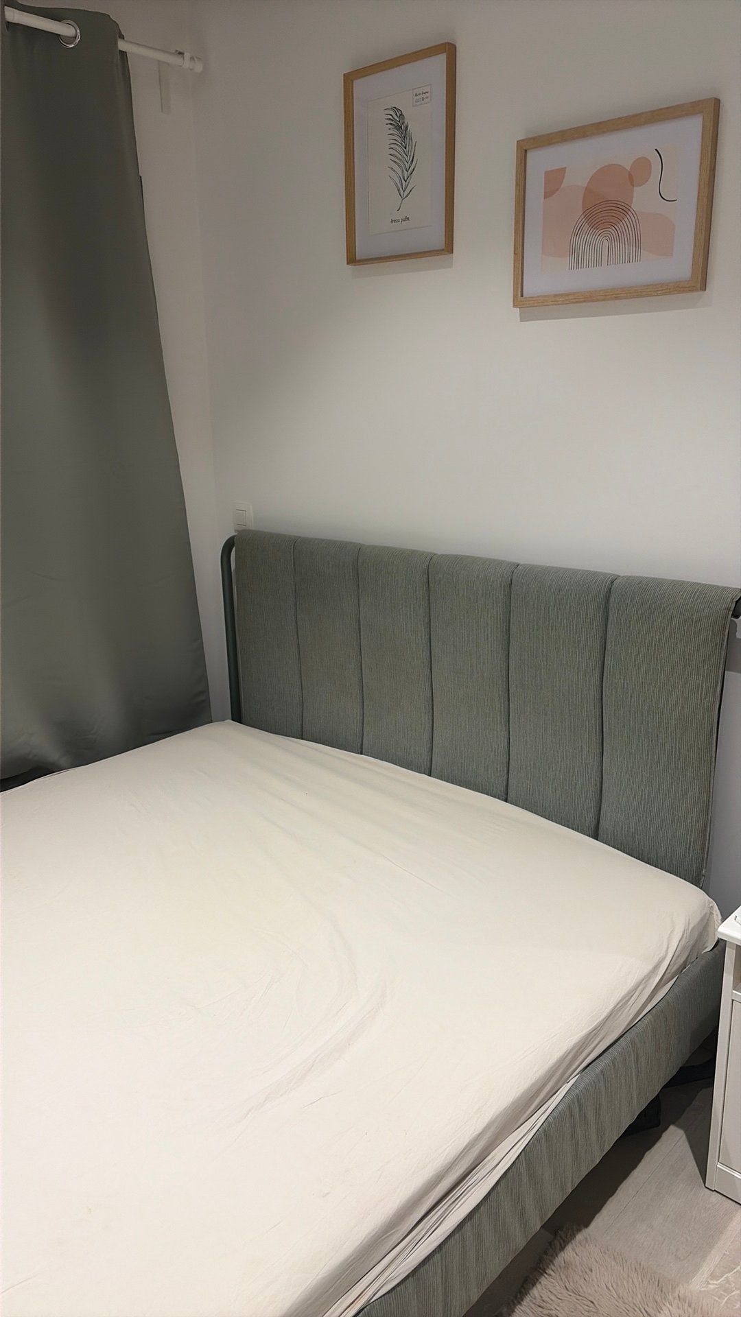 Lit IKEA TÄLLÅSEN 160x200 cm avec 2 sommiers, Enlèvement, Comme neuf, 200 cm