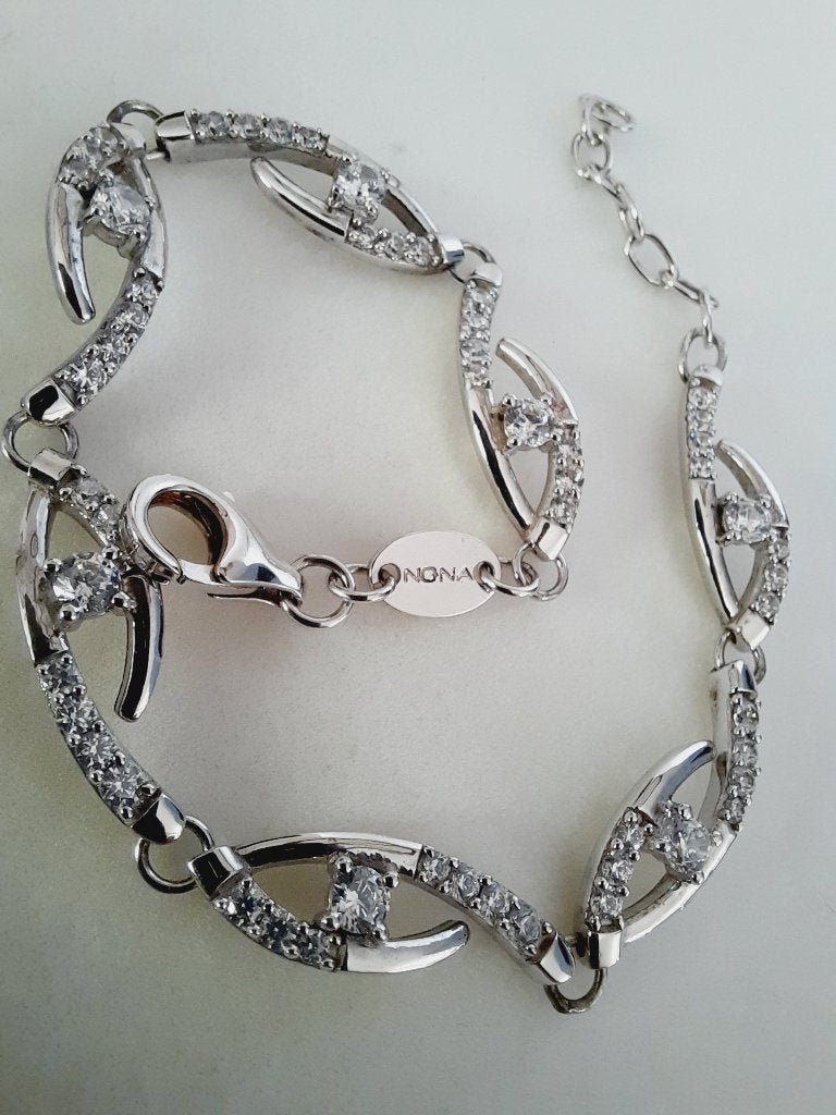 Nieuwe Nona jewels armband Model 96081, Ophalen of Verzenden, Nieuw, Zilver, Zilver