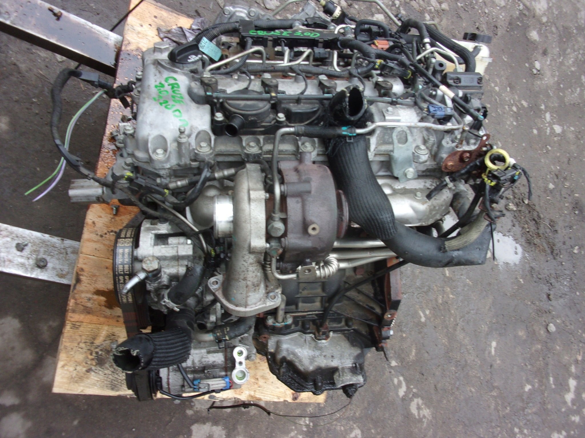Moteur LLW Complet CRUZE CHEVROLET, Envoi, Utilisé, Skoda